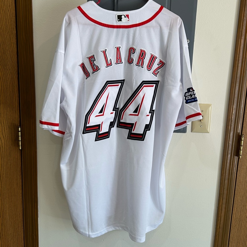 Brand new Elly De La Cruz Jersey Cincinnati Reds ADULT Speedway Classic